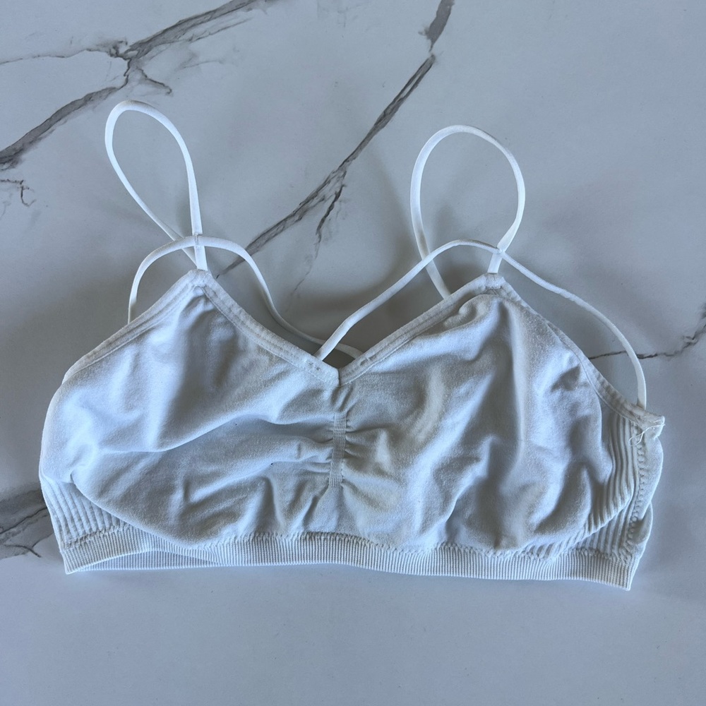 White bralette / bandeau size small